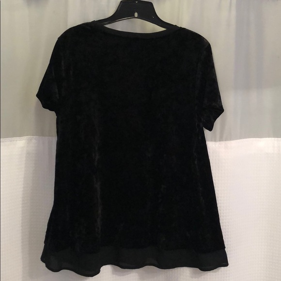 Black Velvet Top - Picture 6 of 6
